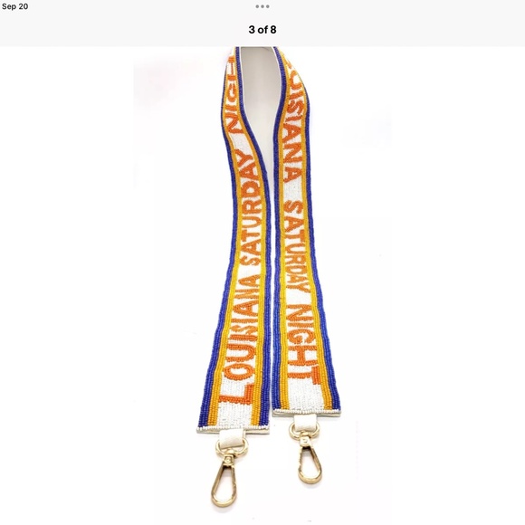 Game Day Beaded Purse Strap - Picture 2 of 10